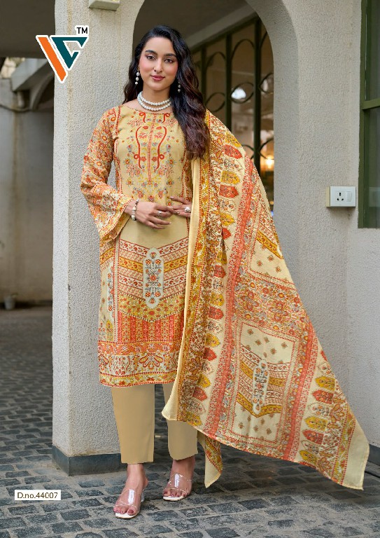 VANDANA CREATION KARACHI KING VOL 44 WHOLESALE SOFT COTTON PAKISTANI DAILY WEAR DRESS MATERIAL SUPPLIER