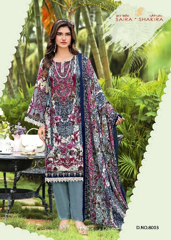 GANESHA SAIRA SHAKIRA VOL 8 WHOLESALE HEAVY COTTON KARACHI STYLE CASUAL WEAR DRESS MATERIAL FOR EXPORT