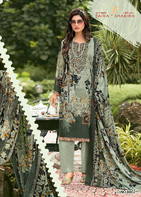 GANESHA SAIRA SHAKIRA VOL 8 WHOLESALE HEAVY COTTON KARACHI STYLE CASUAL WEAR DRESS MATERIAL FOR EXPORT