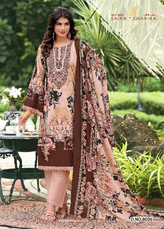 GANESHA SAIRA SHAKIRA VOL 8 WHOLESALE HEAVY COTTON KARACHI STYLE CASUAL WEAR DRESS MATERIAL FOR EXPORT