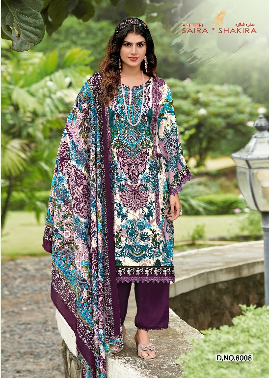 GANESHA SAIRA SHAKIRA VOL 8 WHOLESALE HEAVY COTTON KARACHI STYLE CASUAL WEAR DRESS MATERIAL FOR EXPORT