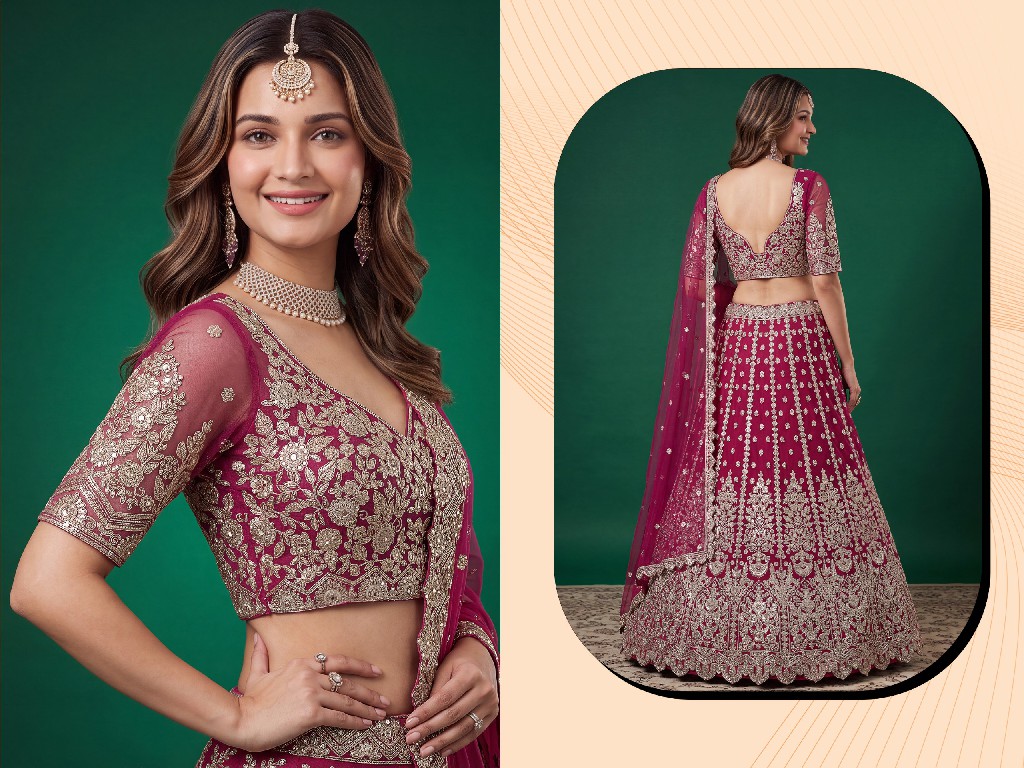 ZEEL CLOTHING ZEEL VOL 37 WHOLESALE SOFT NET FUNCTION WEAR LEHENGA CHOLI FOR EXPORT