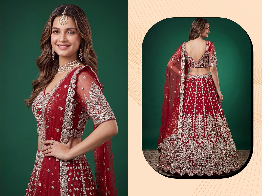 ZEEL CLOTHING ZEEL VOL 37 WHOLESALE SOFT NET FUNCTION WEAR LEHENGA CHOLI FOR EXPORT
