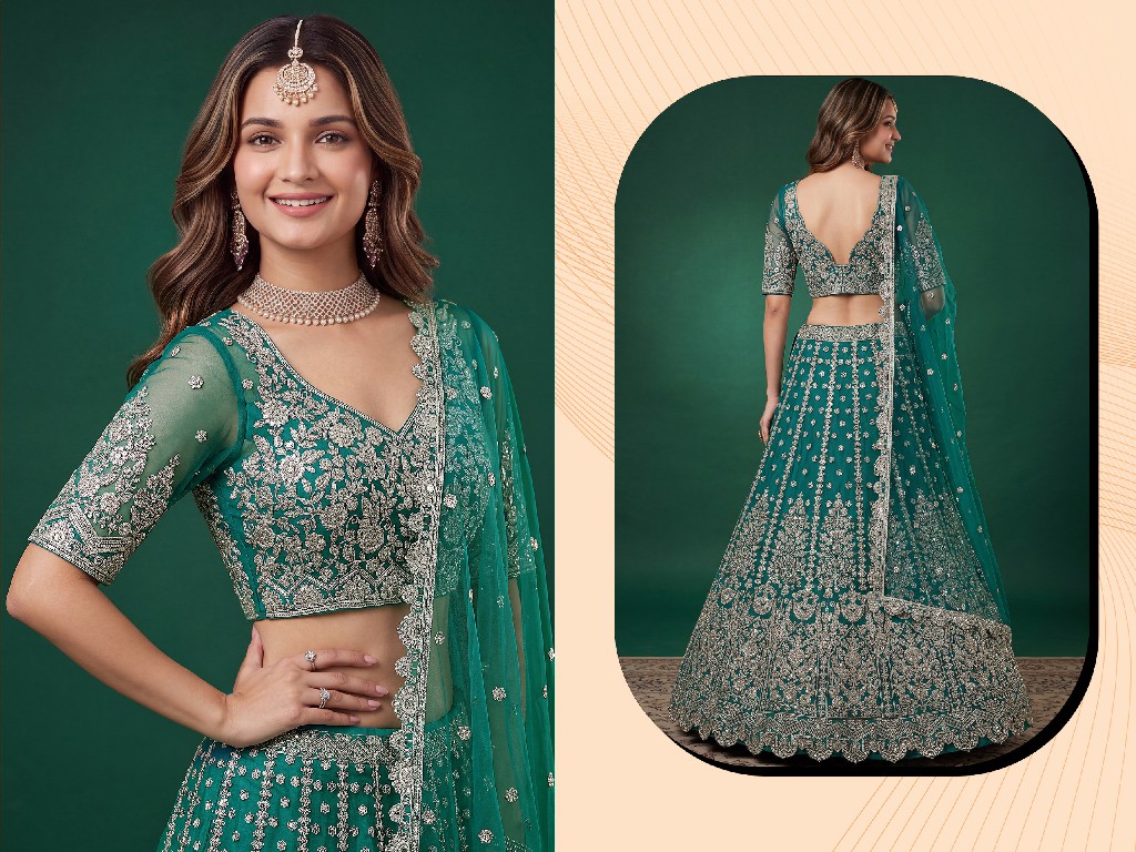 ZEEL CLOTHING ZEEL VOL 37 WHOLESALE SOFT NET FUNCTION WEAR LEHENGA CHOLI FOR EXPORT