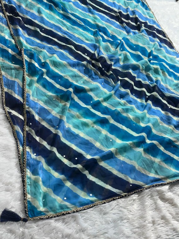 JALNIDHI ANJALI WHOLESALE ALPHINO SATIN LAHERIYA FANCY INDIAN SAREES FOR WOMEN EXPORTER