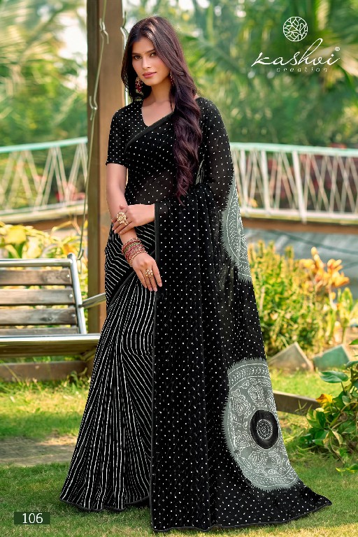 KASHVI CREATION SIYA VOL 1 WHOLESALE WEIGHTLESS LEHARIYA CLASSIC SAREES FOR WOMEN EXPORTER