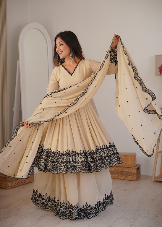 SP SERIES D.NO SP-71 WHOLESALE READYMADE FAUX GEORGETTE PARTY WEAR PLAZZO STYLE 3 PCS SUITS FOR EXPORT