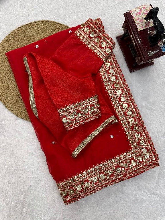 TEXTILEDEAL D.NO KD-638 WHOLESALE TIBBY SILK DESIGNER WEAR SAREES FOR WOMEN ONLINE