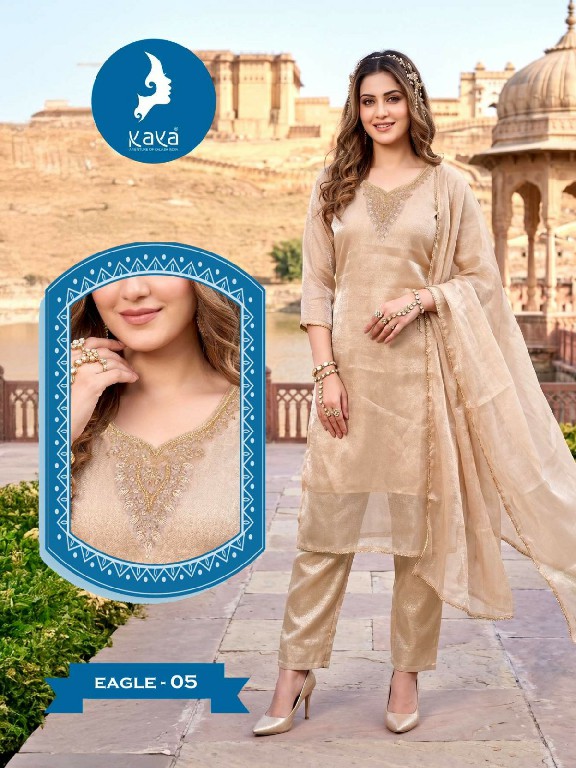 KAYA EAGLE WHOLESALE READYMADE SATIN SILK BIG SIZE ELEGANCE 3 PCS SUITS SUPPLIER