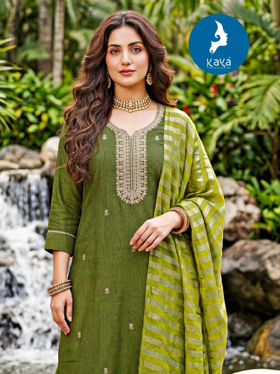 KAYA MASHUKA WHOLESALE READYMADE MILANO SHIMMER GORGEOUS LOOK 3 PCS SUITS FOR EXPORT