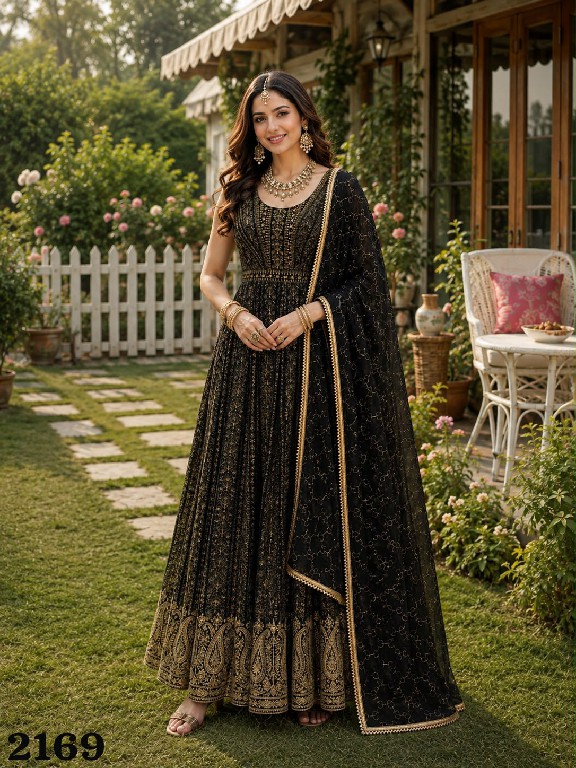 MRUDANGI FARIDA WHOLESALE READYMADE REAL GEORGETTE PARTY WEAR GOWN WITH DUPATTA ONLINE