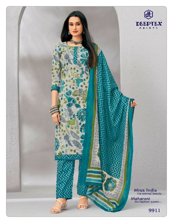 DEEPTEX MISS INDIA VOL 99 WHOLESALE READYMADE COTTON PRINTED DAILY WEAR 3 PCS SUITS EXPORTER