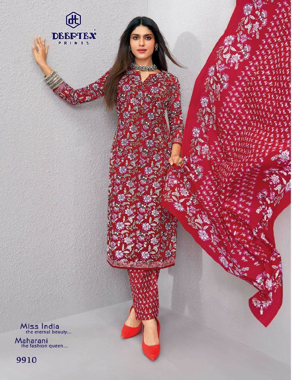 DEEPTEX MISS INDIA VOL 99 WHOLESALE READYMADE COTTON PRINTED DAILY WEAR 3 PCS SUITS EXPORTER
