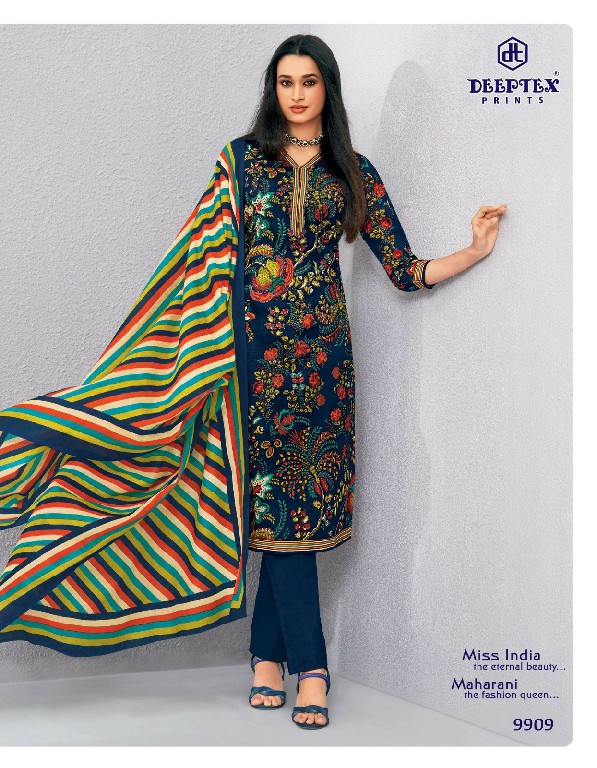 DEEPTEX MISS INDIA VOL 99 WHOLESALE READYMADE COTTON PRINTED DAILY WEAR 3 PCS SUITS EXPORTER