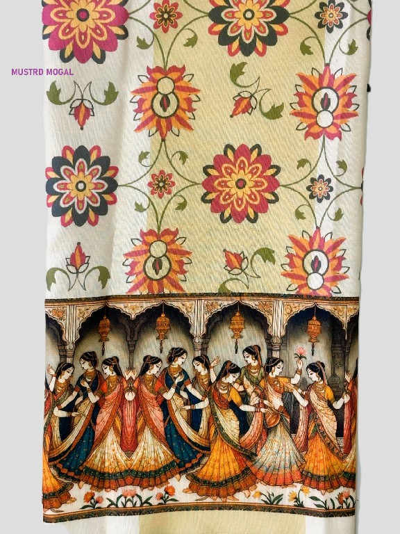 KNZ MUSTRD MOGAL WHOLESALE POLY COTTON RAYON ATTRACTIVE LEHENGA CHOLI FOR WOMEN ONLINE