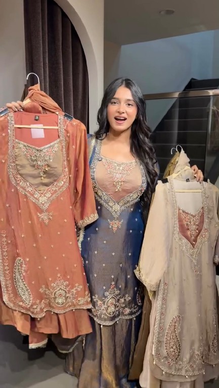 TEXTILEDEAL D.NO 6065 WHOLESALE READYMADE SIMMER PARTY WEAR 3 PCS SUITS EXPORTER