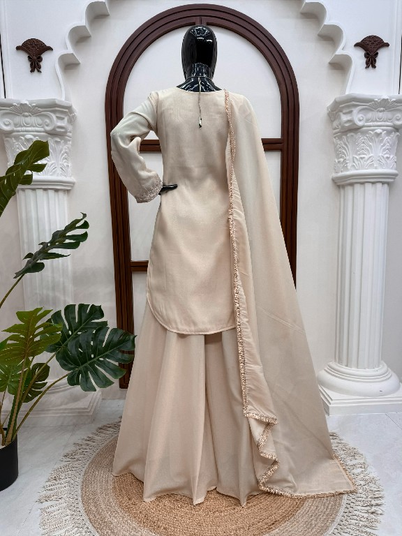 TEXTILEDEAL D.NO 6065 WHOLESALE READYMADE SIMMER PARTY WEAR 3 PCS SUITS EXPORTER