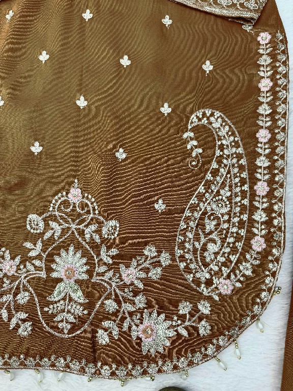 TEXTILEDEAL D.NO 6065 WHOLESALE READYMADE SIMMER PARTY WEAR 3 PCS SUITS EXPORTER
