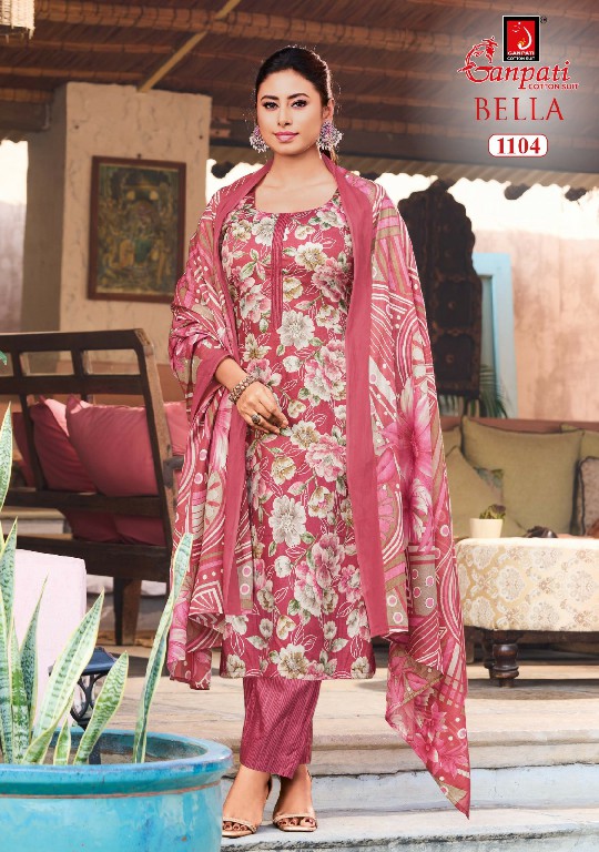 GANPATI BELLA VOL 11 WHOLESALE COTTON PRINTED DAILY WEAR DRESS MATERIAL ONLINE