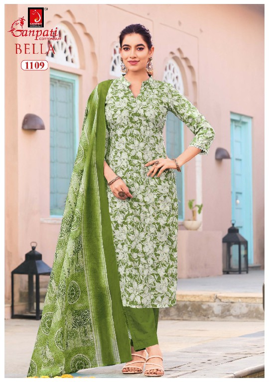 GANPATI BELLA VOL 11 WHOLESALE COTTON PRINTED DAILY WEAR DRESS MATERIAL ONLINE
