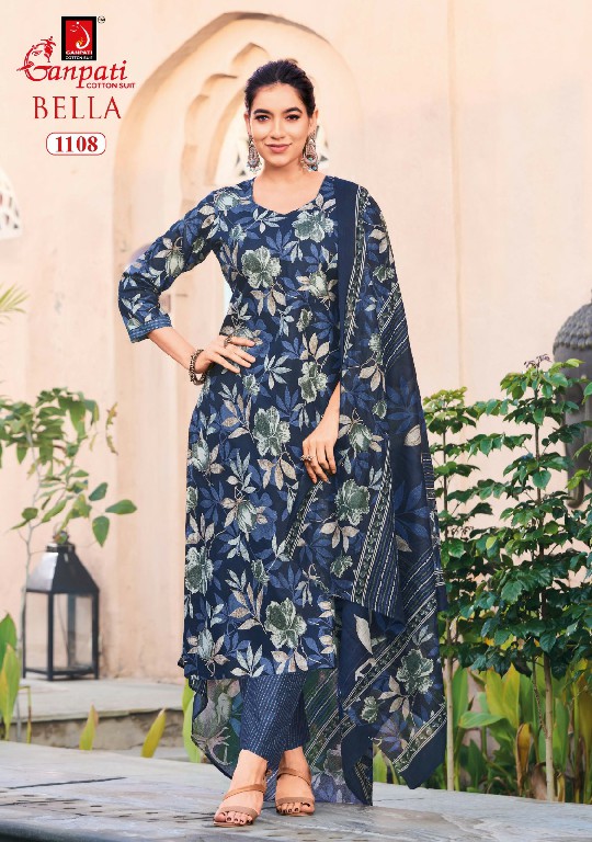 GANPATI BELLA VOL 11 WHOLESALE COTTON PRINTED DAILY WEAR DRESS MATERIAL ONLINE