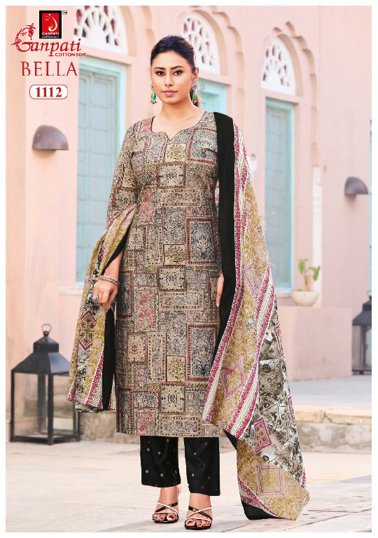 GANPATI BELLA VOL 11 WHOLESALE COTTON PRINTED DAILY WEAR DRESS MATERIAL ONLINE