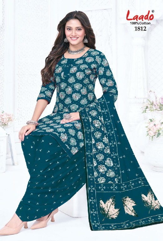 LAADO NADIYA PATIYALA VOL 18 WHOLESALE COTTON PRINTED EVERY DAY WEAR DRESS MATERIAL FOR EXPPRT