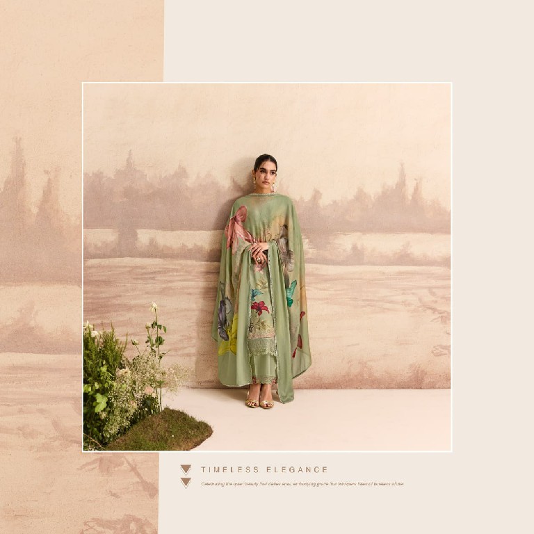 KIMORA SOHNI SANDALWOOD WHOLESALE PURE MUSLIN ELEGANT DESIGN UNSTITCH SALWAR SUITS EXPORTER