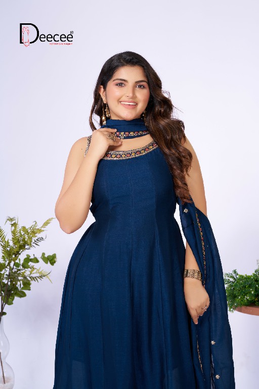 DEE CEE AANCHI WHOLESALE READYMADE VICHITRA SILK CLASSIC MODERN LOOK 3 PCS SUITS SUPPLIER
