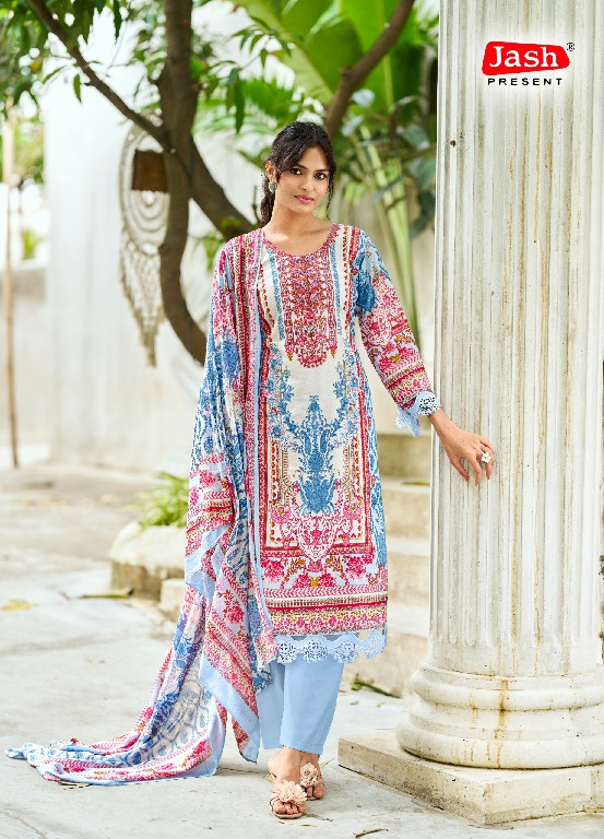 JASH ELLIZA VOL 58 WHOLESALE PURE COTTON PRINTED PAKISTANI CASUAL WEAR DRESS MATERIAL ONLINE