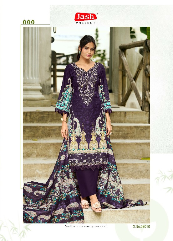 JASH ELLIZA VOL 58 WHOLESALE PURE COTTON PRINTED PAKISTANI CASUAL WEAR DRESS MATERIAL ONLINE