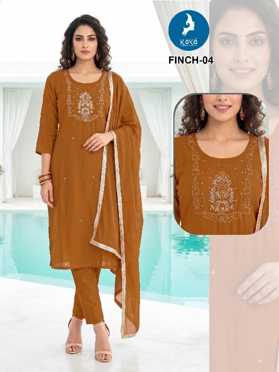 KAYA FINCH WHOLESALE READYMADE CORAL SILK BIG SIZE AMAZING 3 PCS COMBO SET SUITS SUPPLIER