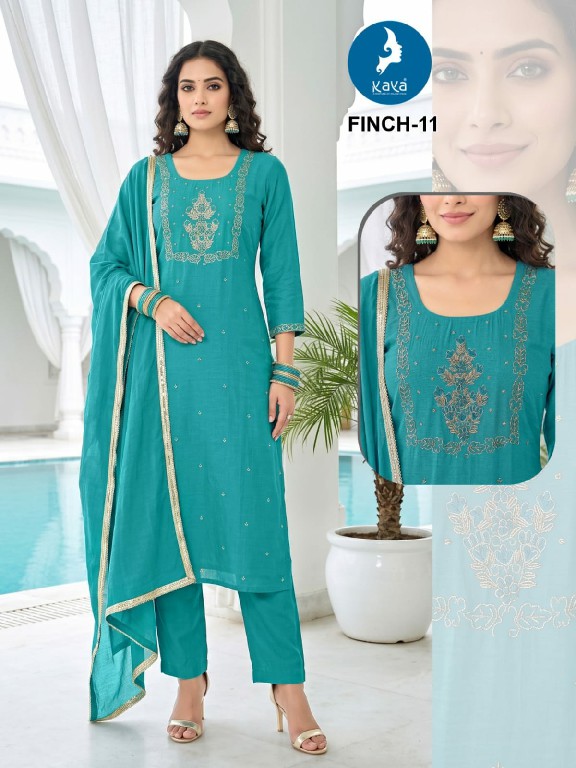 KAYA FINCH WHOLESALE READYMADE CORAL SILK BIG SIZE AMAZING 3 PCS COMBO SET SUITS SUPPLIER