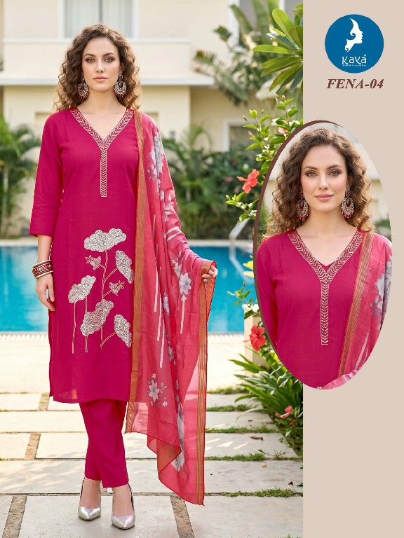 KAYA FENA WHOLESALE READYMADE VERTICAN SILK BIG SIZE FASHIONABLE 3 PCS COMBO SET SUITS EXPORTER