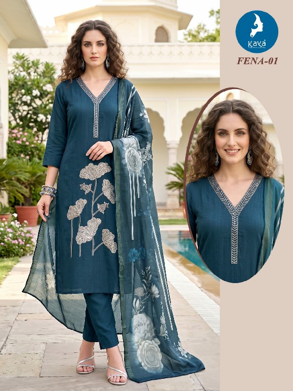 KAYA FENA WHOLESALE READYMADE VERTICAN SILK BIG SIZE FASHIONABLE 3 PCS COMBO SET SUITS EXPORTER