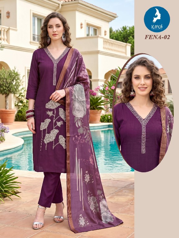 KAYA FENA WHOLESALE READYMADE VERTICAN SILK BIG SIZE FASHIONABLE 3 PCS COMBO SET SUITS EXPORTER