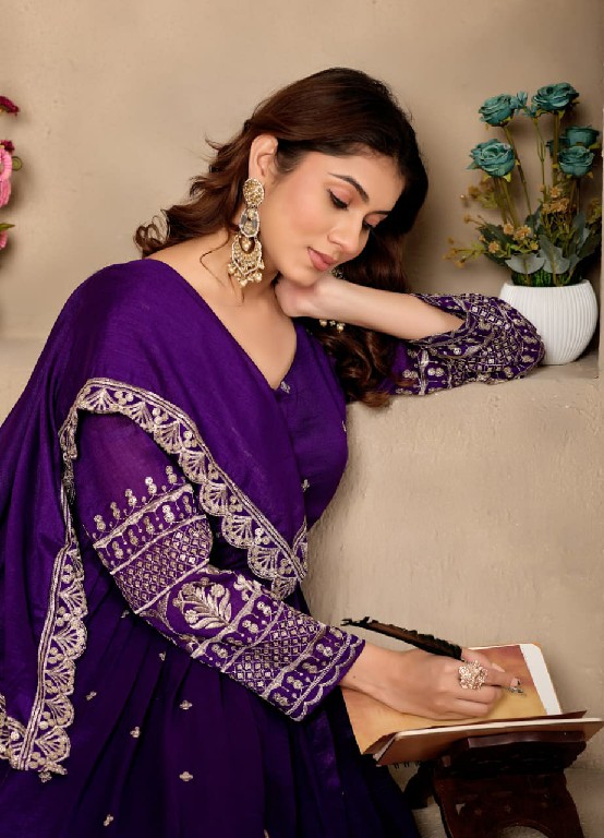 TWISHA JIYANSHI-9 AND 10 WHOLESALE READYMADE ART SILK FESTIVE WEAR GOWN WITH DUPATTA FOR WOMEN ONLINE