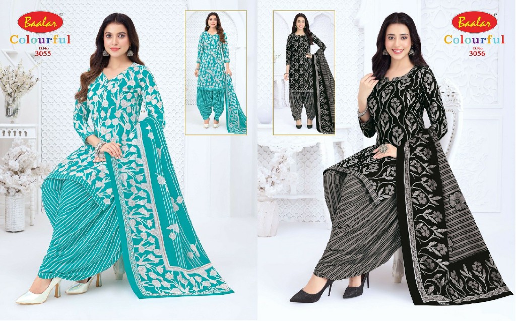 BAALAR COLOURFUL VOL 30 WHOLESALE COTTON PRINTED CASUAL WEAR DRESS MATERIAL EXPORTER