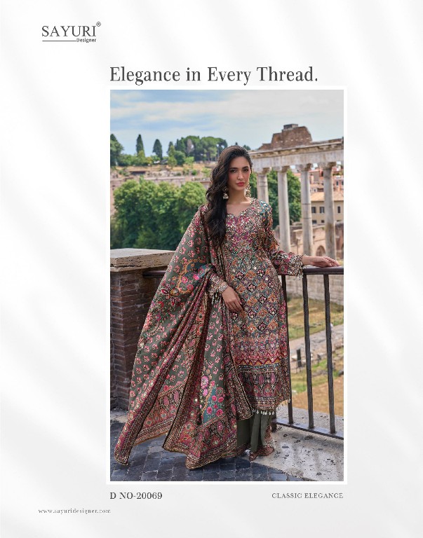 NIMRIT BY SAYURI DESIGNER WHOLESALE READYMADE NATURAL CREP SILK LATEST TRENDY FESTIVE WEAR TOP PLAZZI WITH DUPATTA ONLINE
