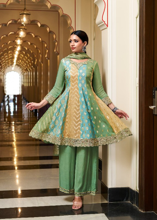 RANGOON DEVA WHOLESALE READYMADE PURE ORGANZA FASHIONABLE 3 PCS SUITS EXPORTER