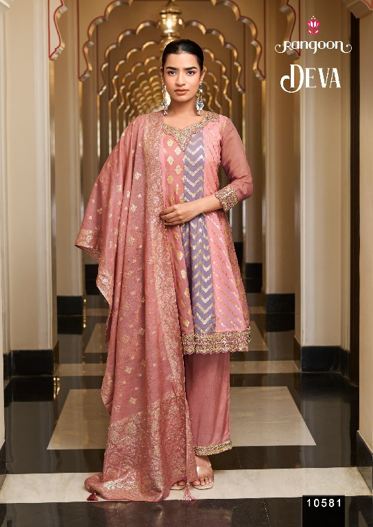 RANGOON DEVA WHOLESALE READYMADE PURE ORGANZA FASHIONABLE 3 PCS SUITS EXPORTER