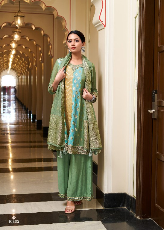 RANGOON DEVA WHOLESALE READYMADE PURE ORGANZA FASHIONABLE 3 PCS SUITS EXPORTER