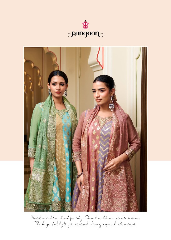 RANGOON DEVA WHOLESALE READYMADE PURE ORGANZA FASHIONABLE 3 PCS SUITS EXPORTER