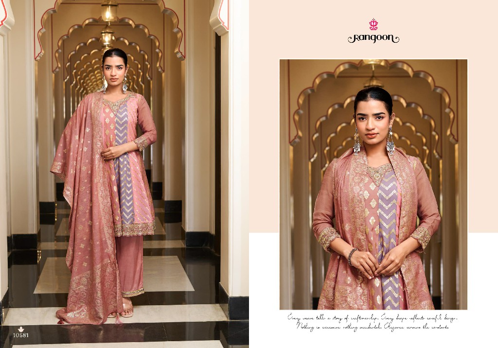 RANGOON DEVA WHOLESALE READYMADE PURE ORGANZA FASHIONABLE 3 PCS SUITS EXPORTER