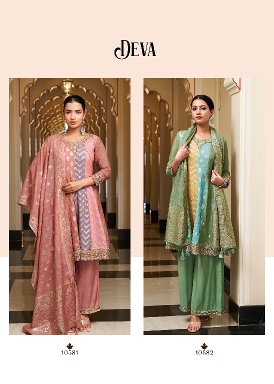 RANGOON DEVA WHOLESALE READYMADE PURE ORGANZA FASHIONABLE 3 PCS SUITS EXPORTER