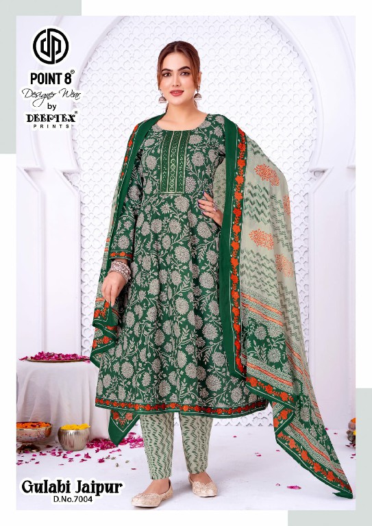 DEEPTEX GULABI JAIPUR VOL 67 WHOLESALE READYMADE COTTON BIG SIZE CASUAL WEAR ANARKALI 3 PCS SUITS SUPPLIER