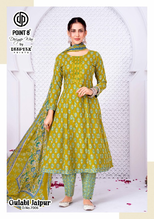 DEEPTEX GULABI JAIPUR VOL 67 WHOLESALE READYMADE COTTON BIG SIZE CASUAL WEAR ANARKALI 3 PCS SUITS SUPPLIER