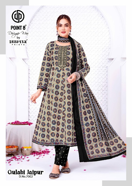DEEPTEX GULABI JAIPUR VOL 67 WHOLESALE READYMADE COTTON BIG SIZE CASUAL WEAR ANARKALI 3 PCS SUITS SUPPLIER