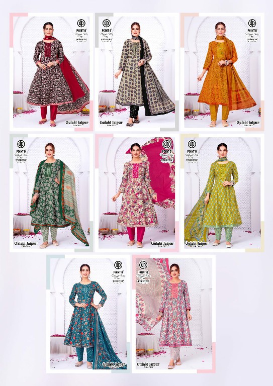 DEEPTEX GULABI JAIPUR VOL 67 WHOLESALE READYMADE COTTON BIG SIZE CASUAL WEAR ANARKALI 3 PCS SUITS SUPPLIER