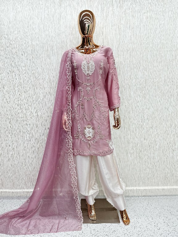 LAXURIA TRENDZ D.NO 1682 WHOLESALE READYMADE IMPORTED SATIN DESIGNER 3 PCS SUITS EXPORTER